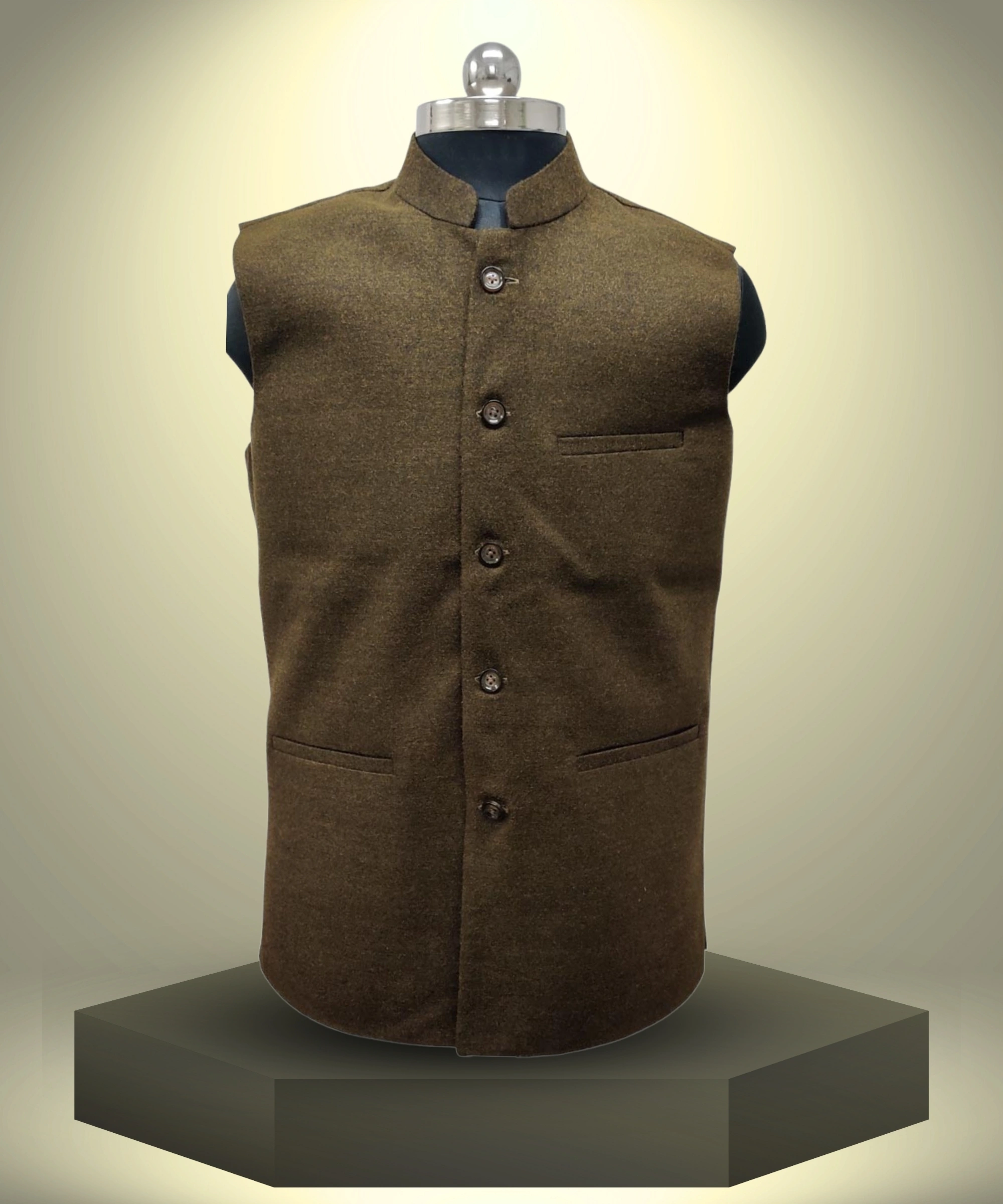 ALBASIR WAIST COAT 30 (3) Waist Coat Woollen - Image 1