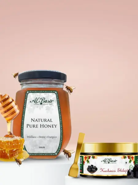 ALBASIR HONEY + SHILAJIT COMBO (1)