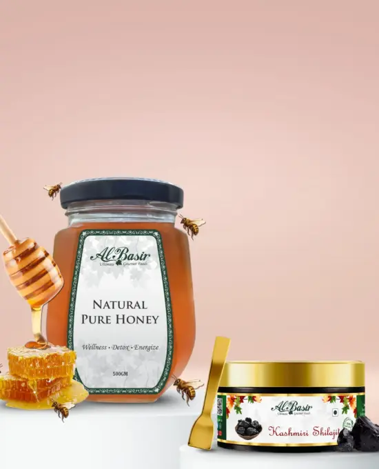 ALBASIR HONEY + SHILAJIT COMBO (1)