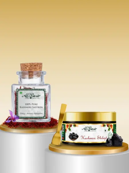 ALBASIR PURE KASHMIRI SAFFRON + SHILAJIT