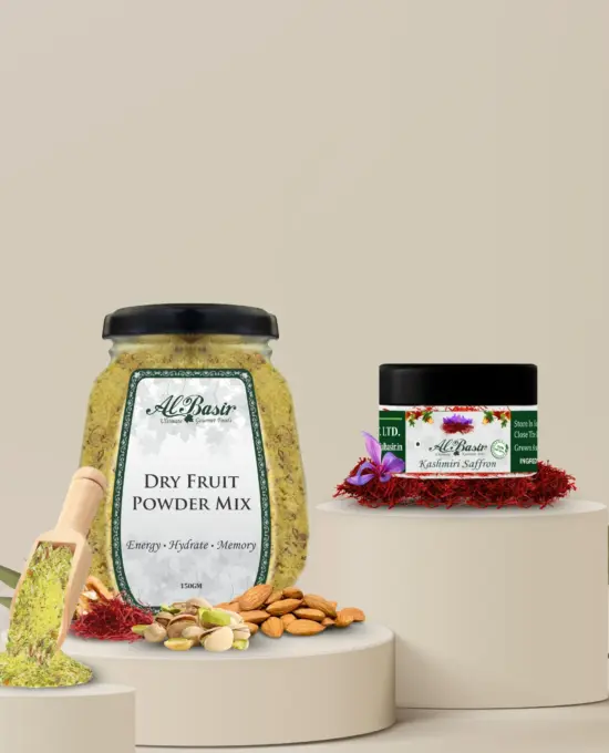 DRY FRUIT POWDER MIX + SAFFRON COMBO (1)