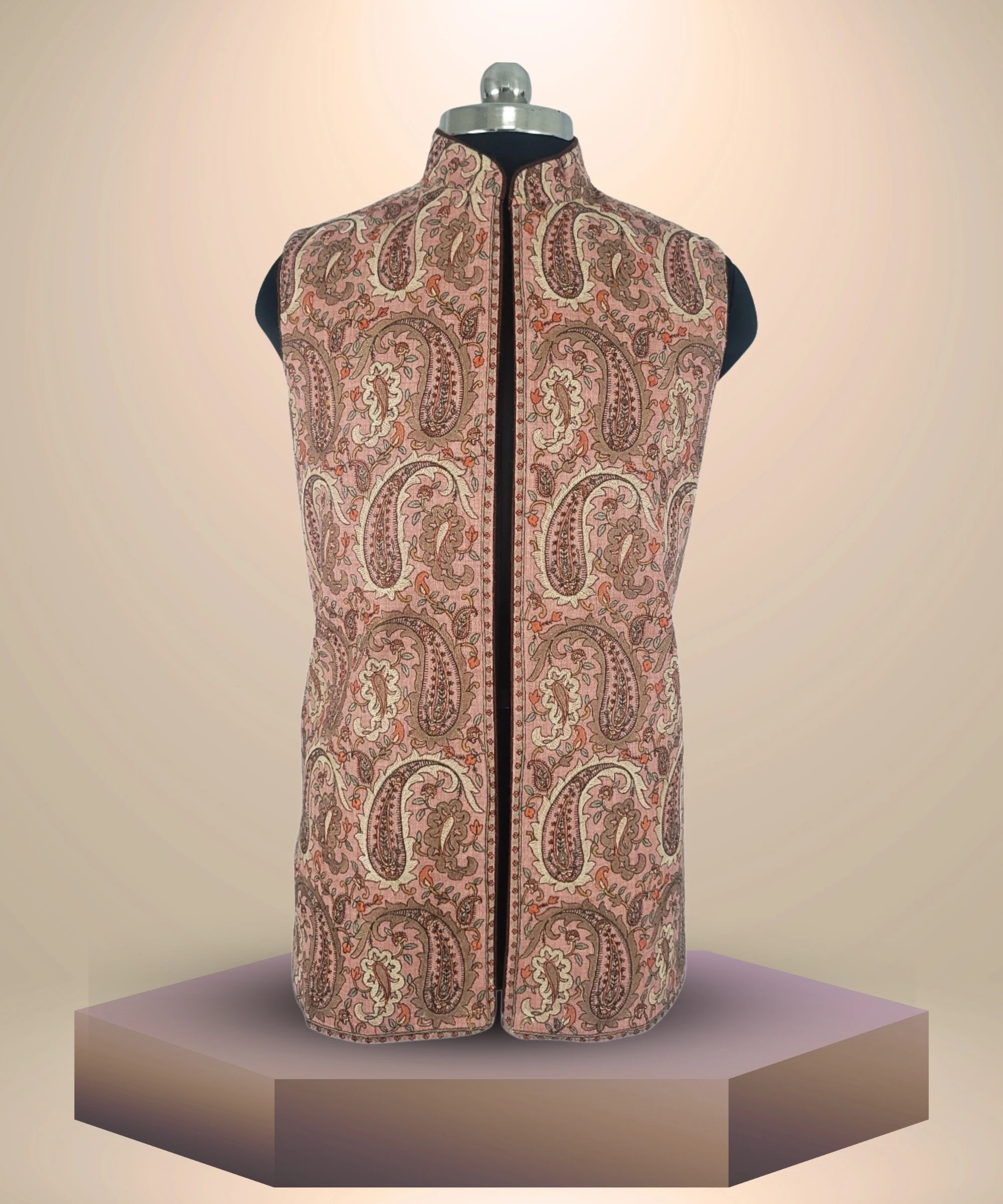 ALBASIR WAIST COAT 21 (1) Waist Coat Emboridery Work - Image 1