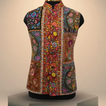 Waist Coat Handmade Sozni
