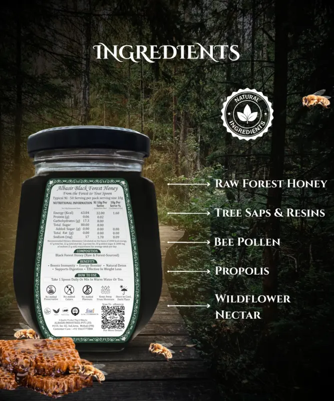 ALBASIR BLACK FOREST HONEY 4
