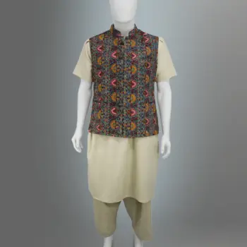 Waist Coat Handmade Sozni