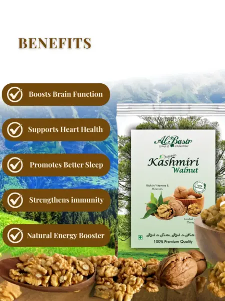 Kashmiri Walnuts Kernel 200g