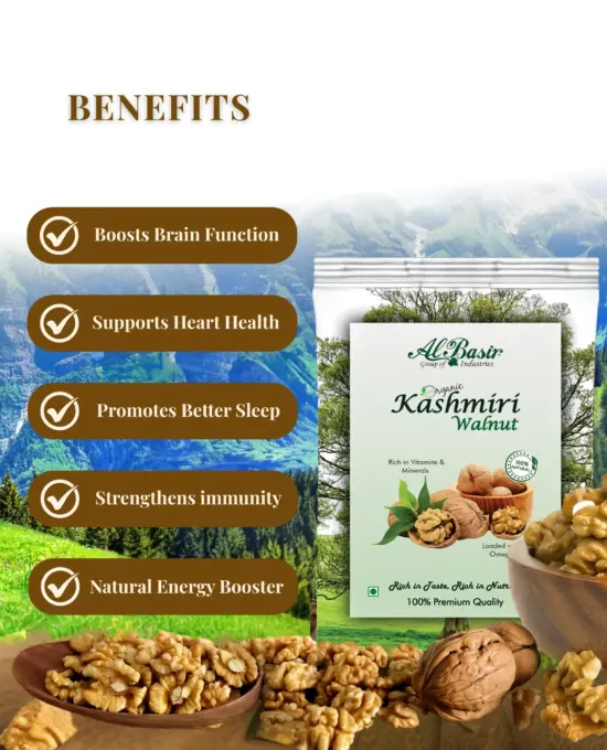 Kashmiri Walnuts Kernel 200g