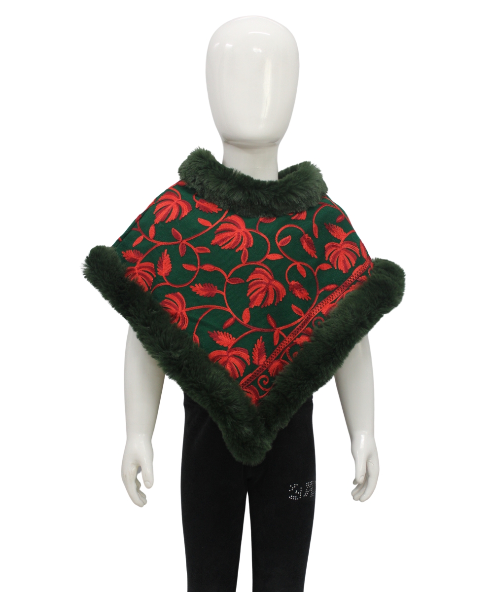 Poncho Kids11 Poncho Wool Aari - Image 1