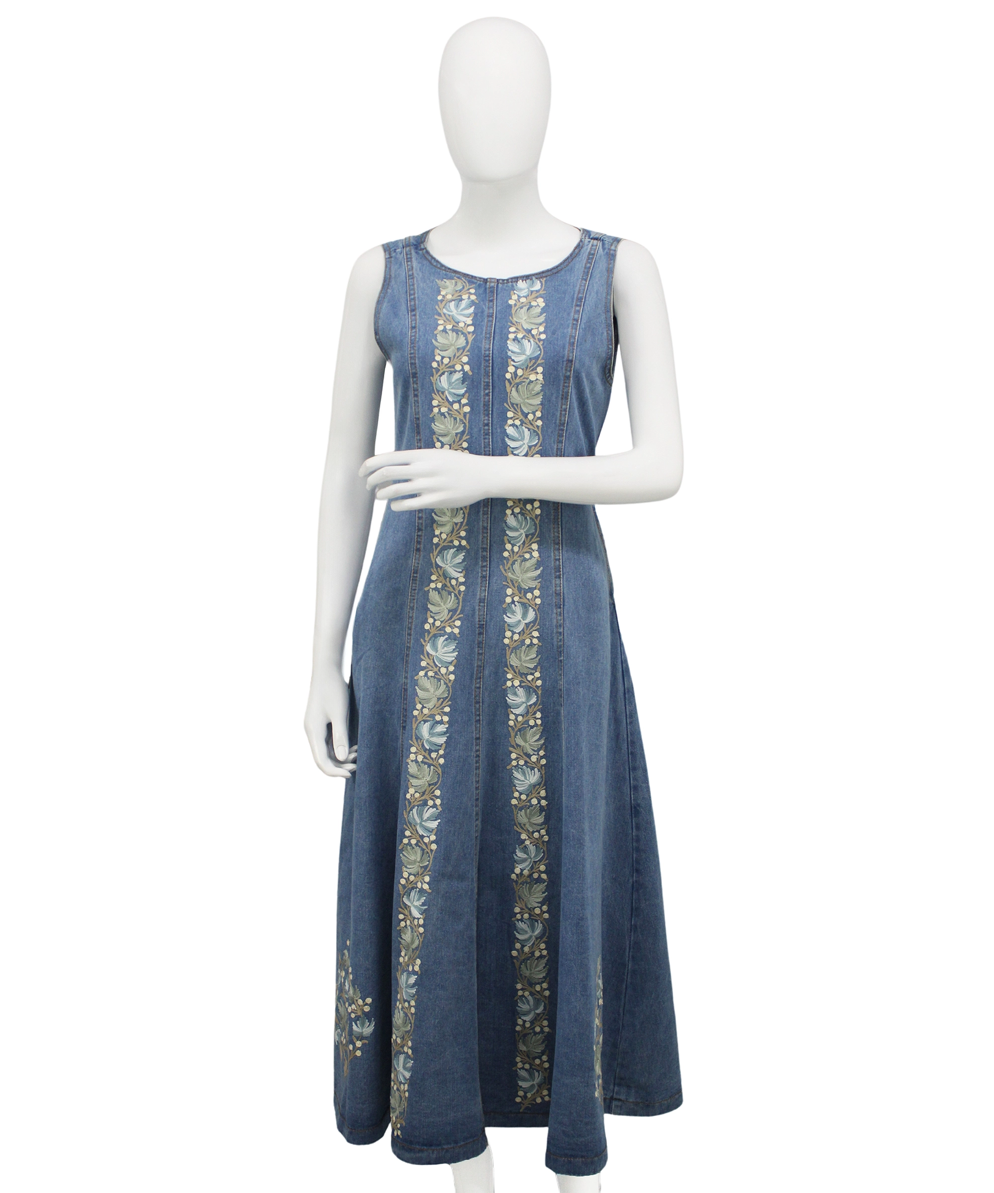 Dress Denim Tunic Denim Aari - Image 1