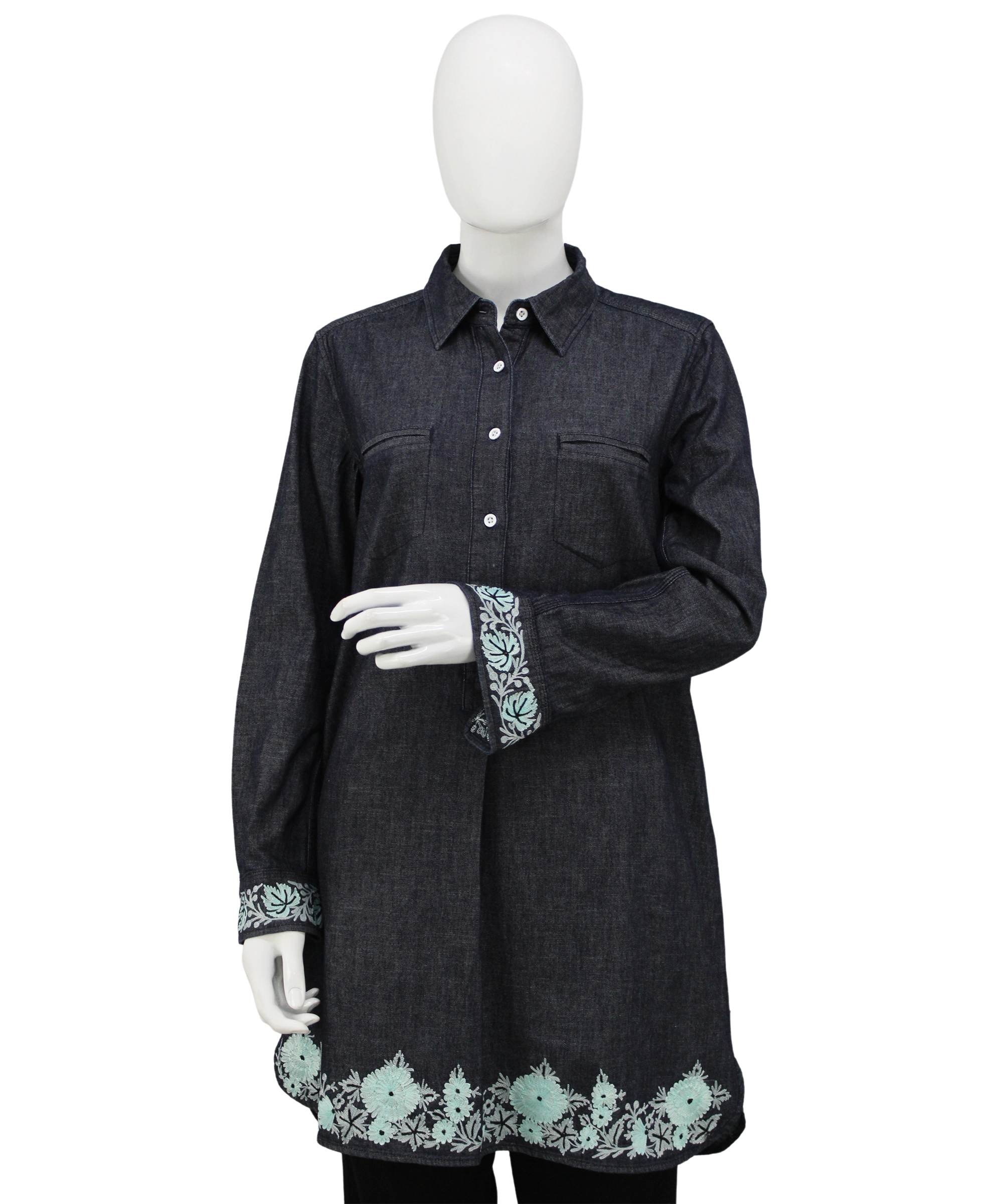 Denim Tunic Denim Aari - Image 1
