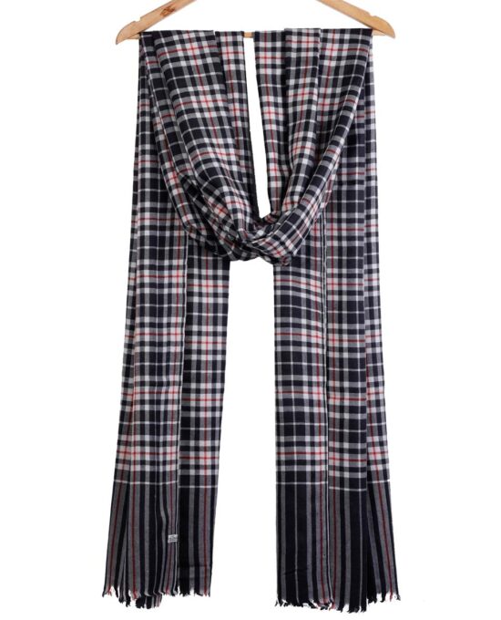 Shawl Men’s Check Pashmina 2