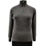 Sweater Pashmina Zip Neck