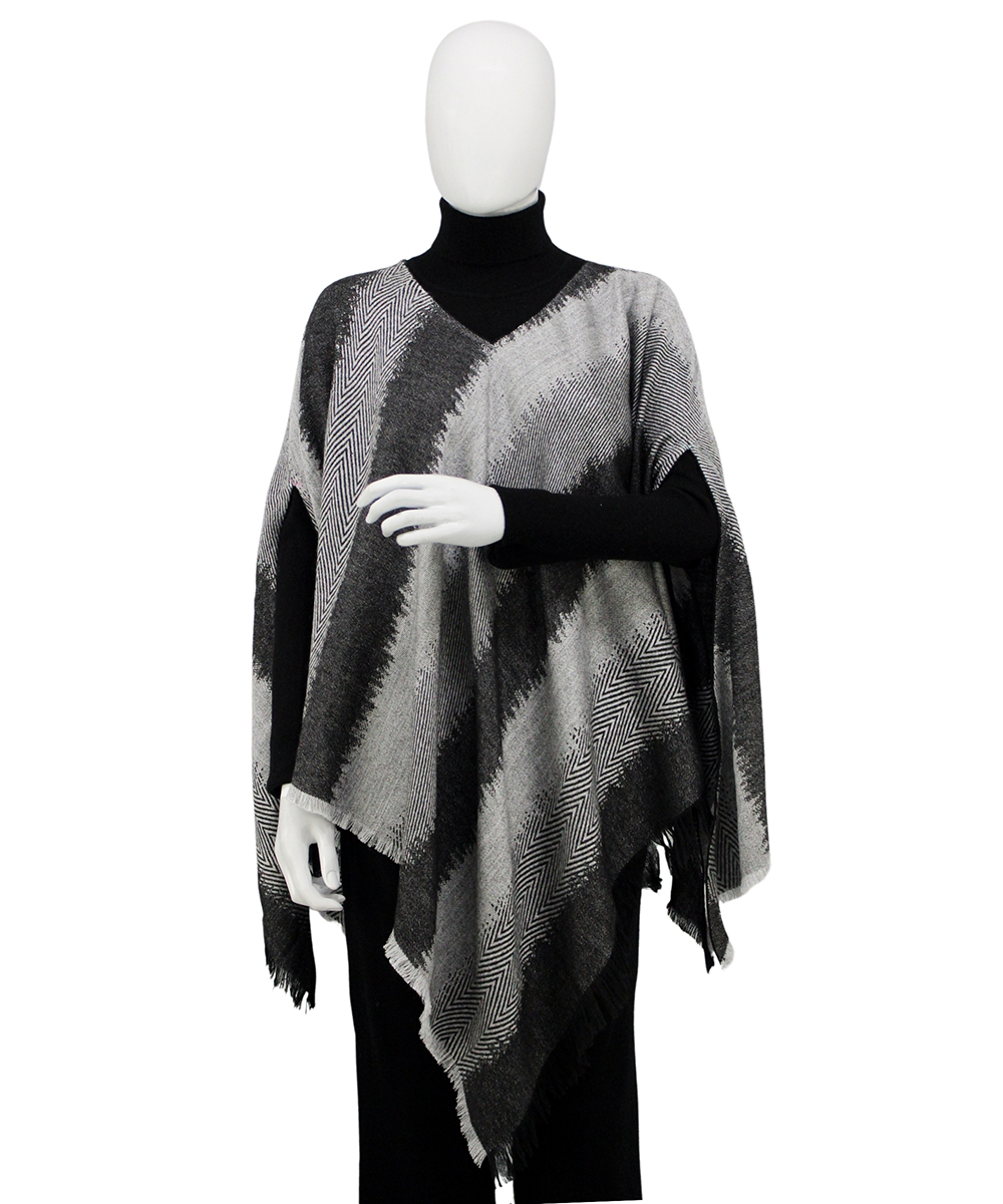 10 - 02 - 2025 all photoshoot data editing SET - 3 - 22 Poncho Pashmina - Image 1