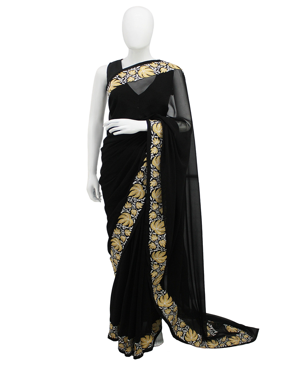 Saree Saree Georgette Zari - Image 1