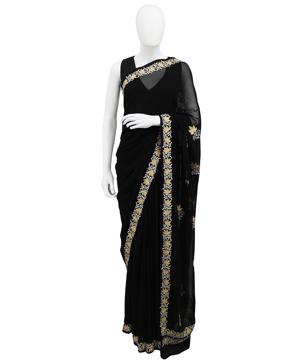Saree Saree Georgette Zari - Image 1