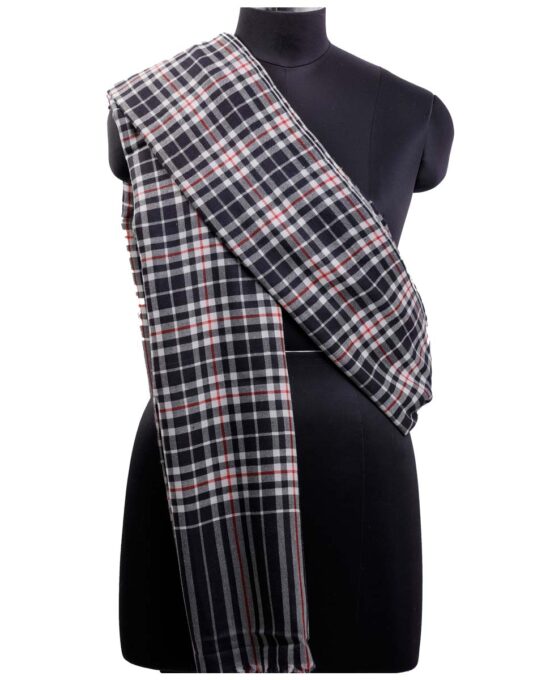 Shawl Men’s Check Pashmina 1
