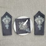 Napkin Aari Zari Cotton