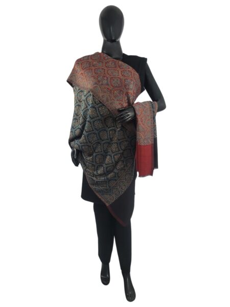 Shawl Kani Reversible