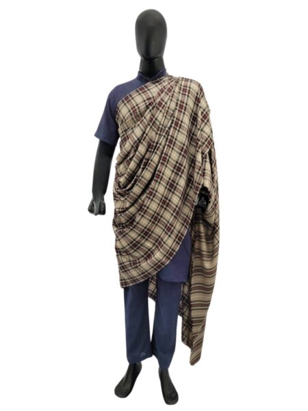 Shawl Pashmina check 1