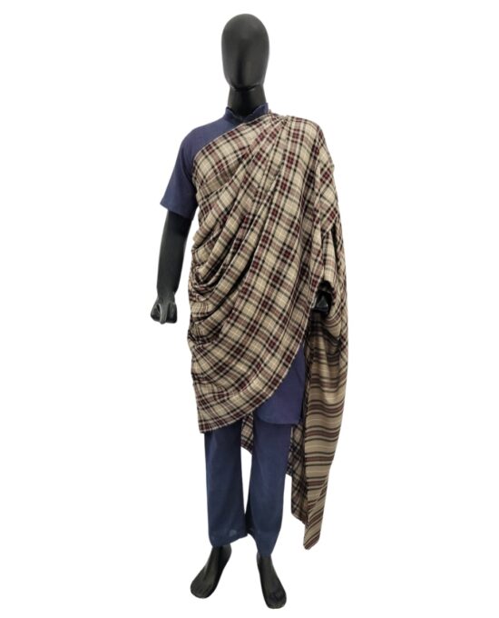 Shawl Pashmina check 1