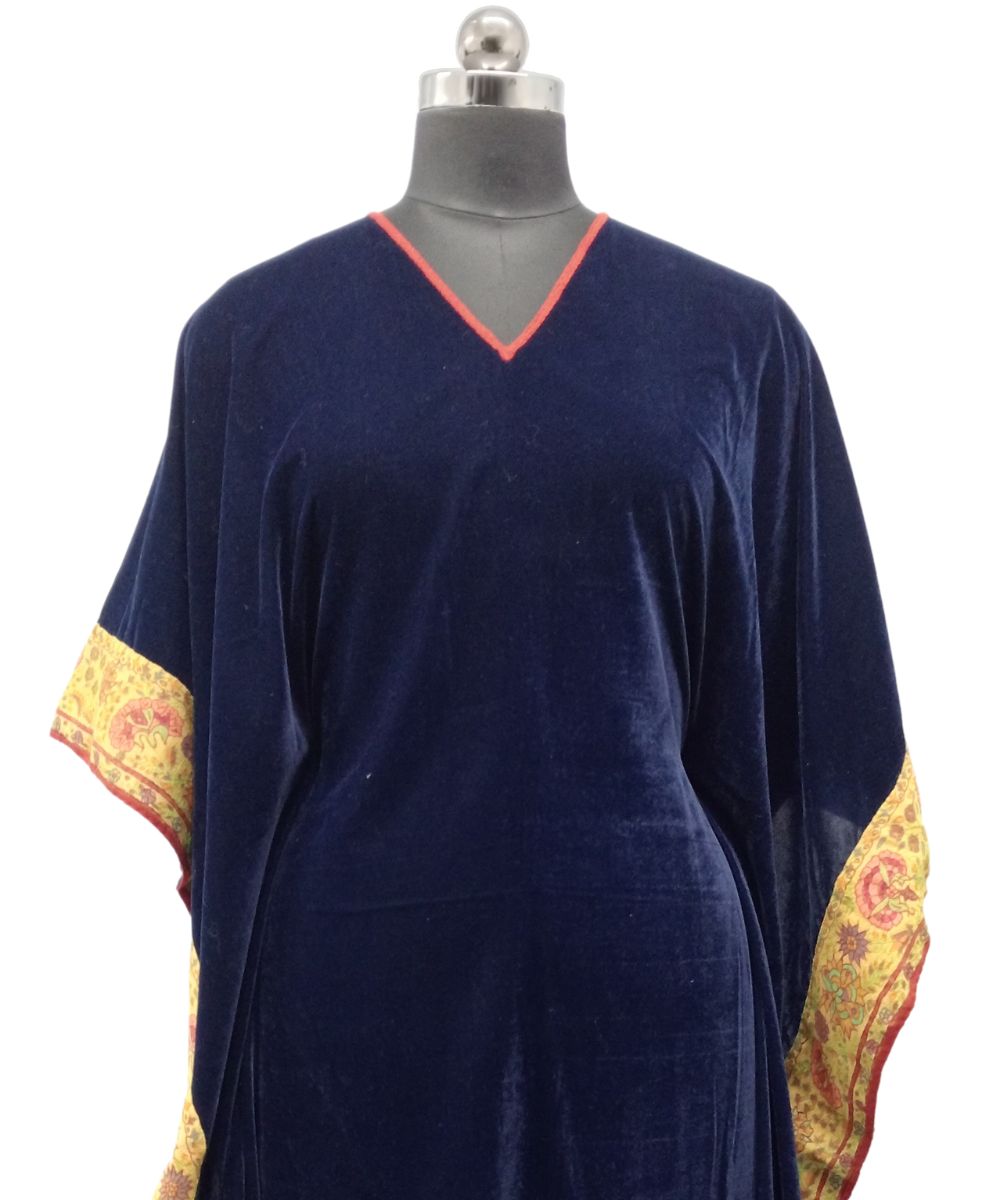 Kaftan Velvet Blue 1 Kaftan Velvet - Image 1