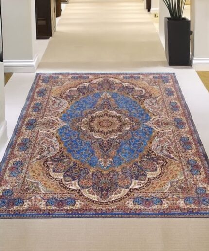 Oriental Silk Carpet (5' x 8' Ft.)