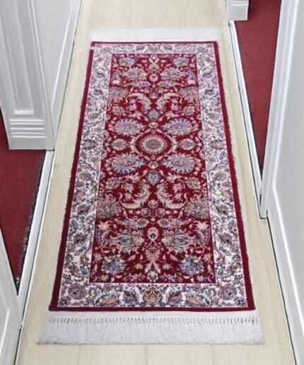 Floral Woollen Carpet (2′ x 5′ Ft)