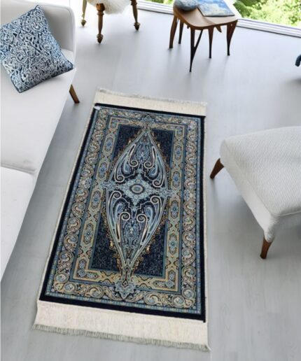 Oriental Silk Carpet (2' x 4' Ft.)