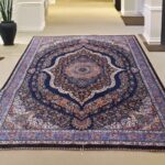 Oriental Silk Carpet (5' x 8' Ft.)