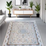 Floral Woollen Carpet (5' x 7' Ft.)