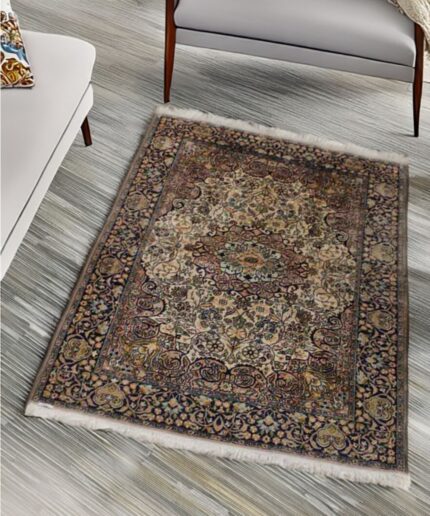 Oriental Cotton Carpet (4' x 6' Ft.)