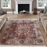Oriental Silk Carpet (6.5' x 6.5' Ft.)