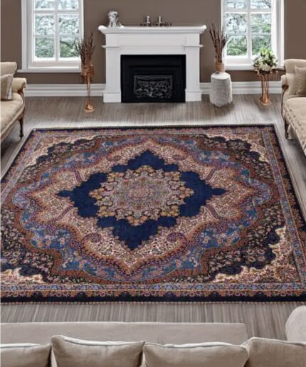 Oriental Silk Carpet (6.5' x 6.5' Ft.)