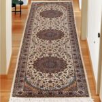 Oriental Silk Carpet (2.5' x 10' Ft)