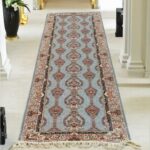 Floral Silk Carpet (2.5' x 10' Ft)