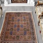 Geometrical Silk Carpet (7' x 10' Ft)