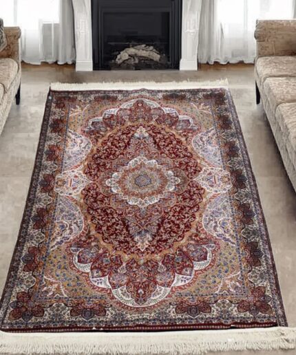 Oriental Silk Carpet (7' x 10' Ft)