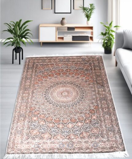 Oriental Cotton Carpet (6' x 9' Ft.)