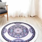 Round Woollen Carpet (5' x 5' Ft.)