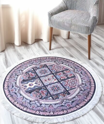 Round Woollen Carpet (6' x 6' Ft.)