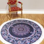 Round Woollen Carpet (5' x 5' Ft.)