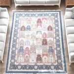 Geometrical Silk Carpet (10' x 13' Ft)