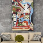 Abstract Silk Rug