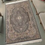 Floral Carpet Silk 4'x 6'ft