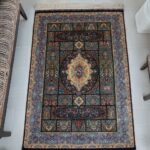 Carpet Floral Silk 5'x7'ft