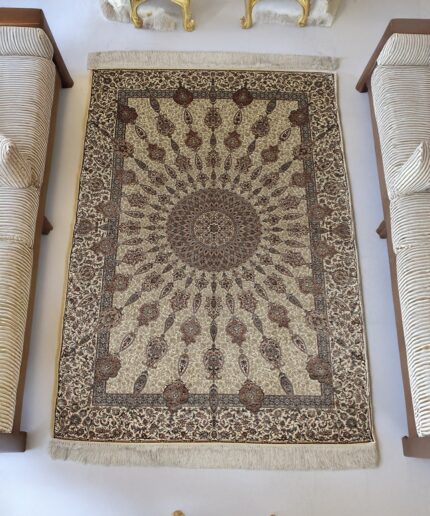 Carpet Floral Silk 5'x 7'ft