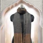 Stole Khadi Zari Reversible