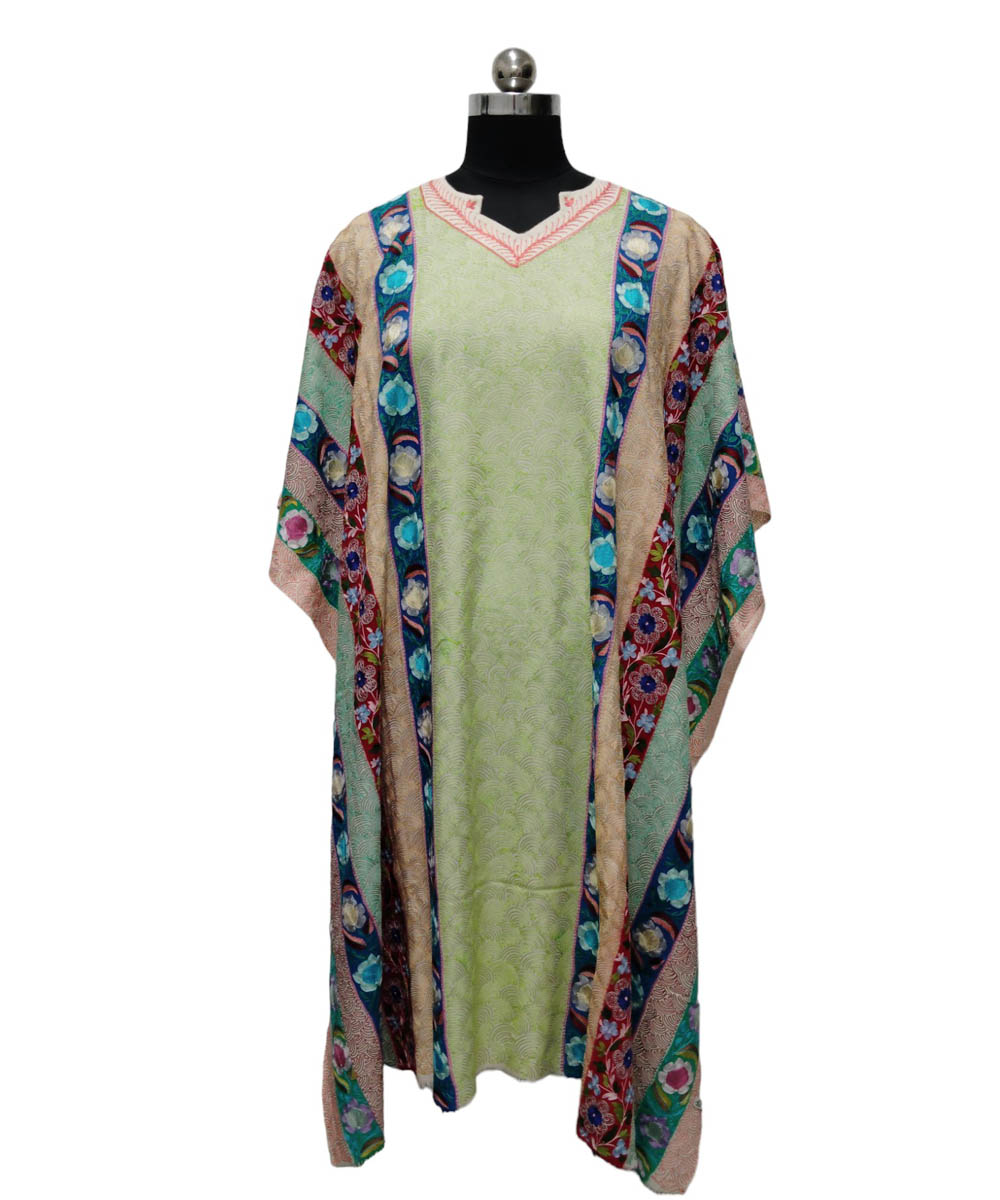 Kaftan Pashmina Green C 1 Kaftan Pashmina - Image 1