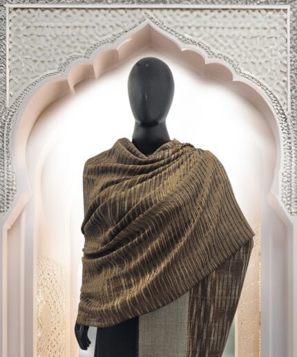 Shawl Zari Stripe Pashmina