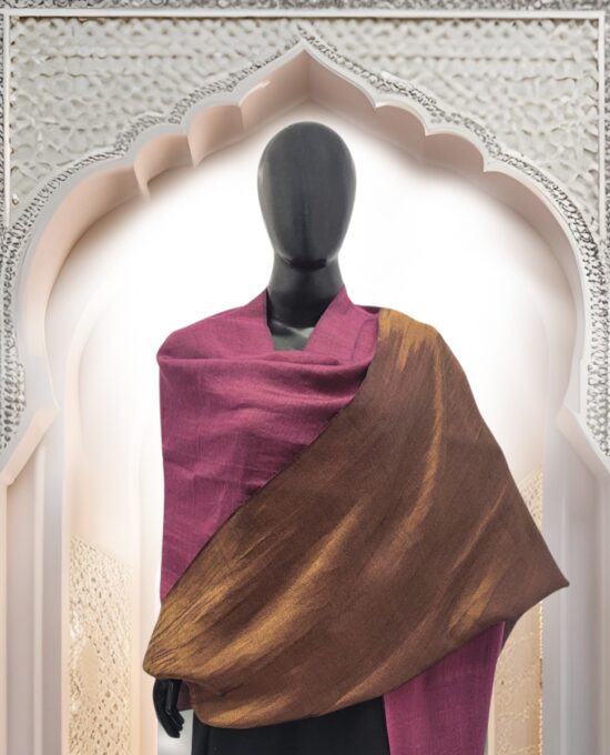 Shawl Reversible Pashmina Zari